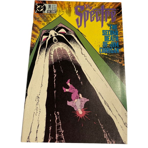 DC Comic Book THE SPECTRE Sept 88 #18 & Oct 88 #19 Vintage 2 Comics Set - Picture 1 of 9